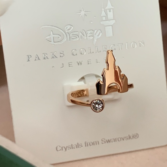 Disney Parks Collection Rose Gold Castle Ring - Picture 2 of 4